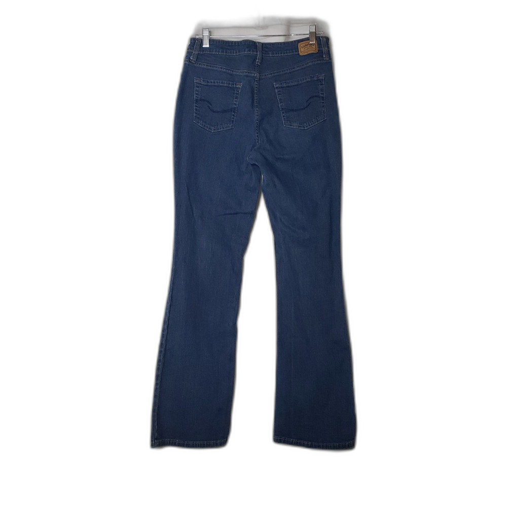 Levis Signature at Waist Bootcut Denim Jeans Womens Size 12 Long